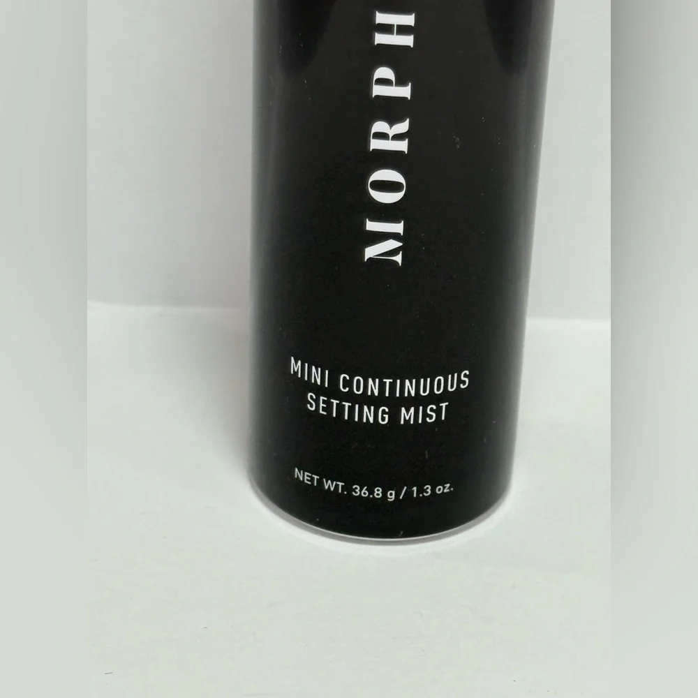 Morphe Mini Continuous Setting Mist 1.3 Oz NEW - Black $13